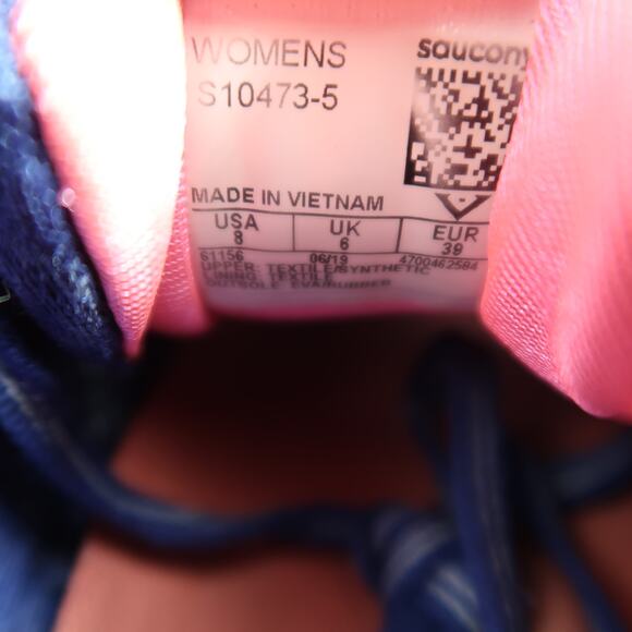 Saucony Shoes Womens 8 Cohesion 12 Running Sneaker Trainer Athletic Sport Active - Picture 15 of 15